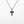 Load image into Gallery viewer, Vivid Theophany Graceful Cross Necklace (18K White Gold Plated) | Elegant Necklace with a Spiritual Message