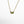 Load image into Gallery viewer, Gold necklace with a green gemstone pendant on a white background
