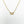 Load image into Gallery viewer, Gold necklace with a rectangular pendant on a white background
