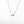 Load image into Gallery viewer, Gold necklace with a rectangular pendant on a white background
