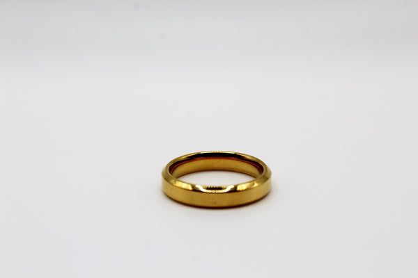 Vivid Theophany Solid Trust Ring (18K Gold Plated) | Ring of Unshakable Faith