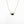 Load image into Gallery viewer, Gold necklace with a blue gemstone pendant on a white background
